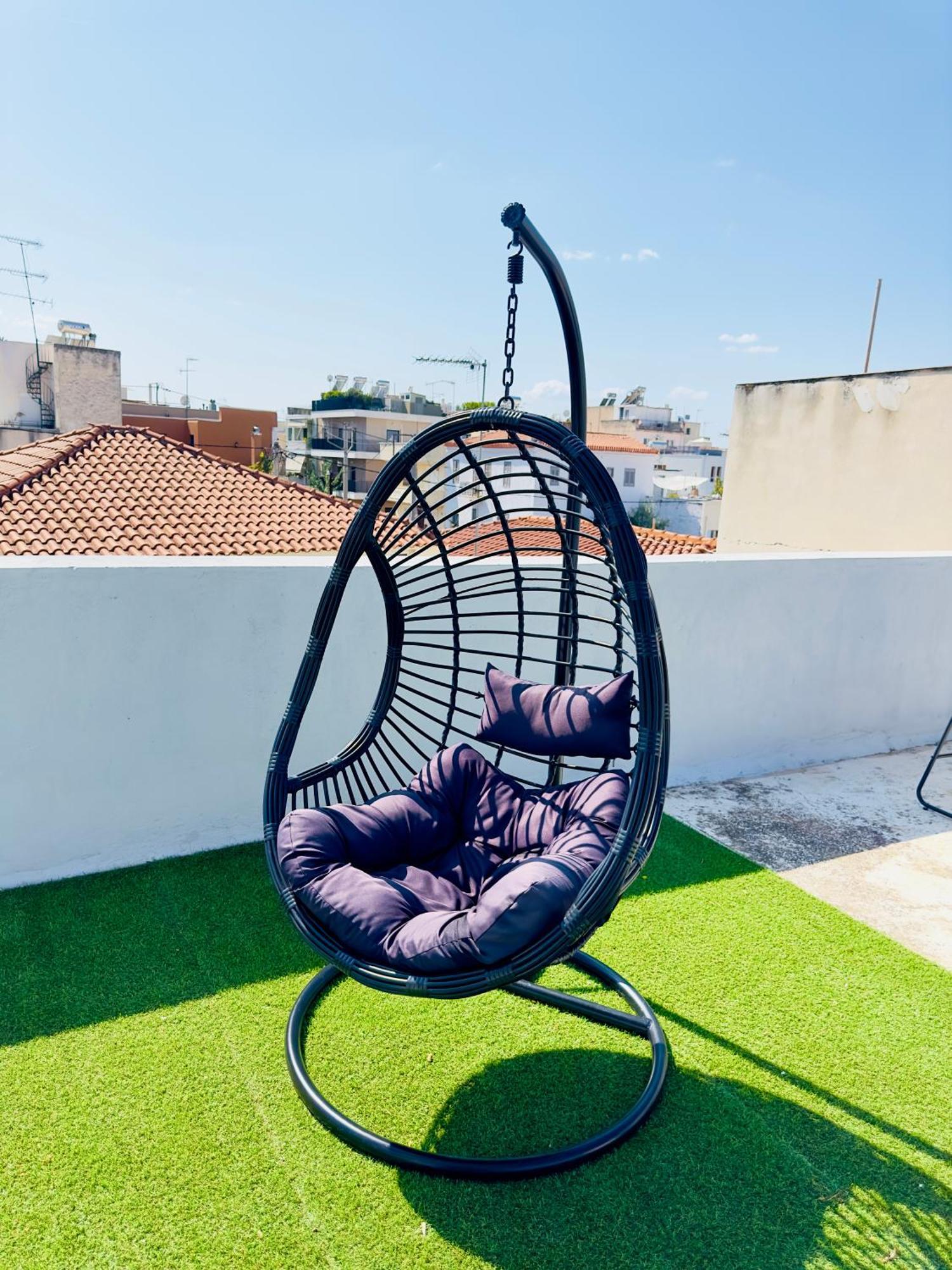 Yuna Penthouse, 100Sqm Private Rooftop Terrasse, Acropolis By Foot Athen Eksteriør bilde