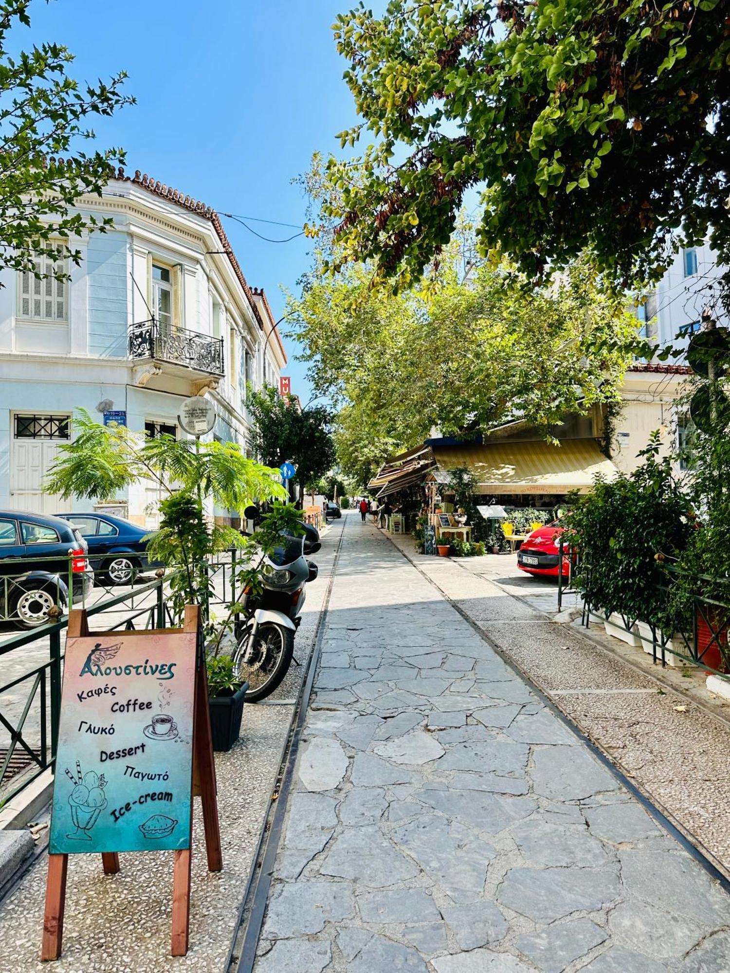 Yuna Penthouse, 100Sqm Private Rooftop Terrasse, Acropolis By Foot Athen Eksteriør bilde