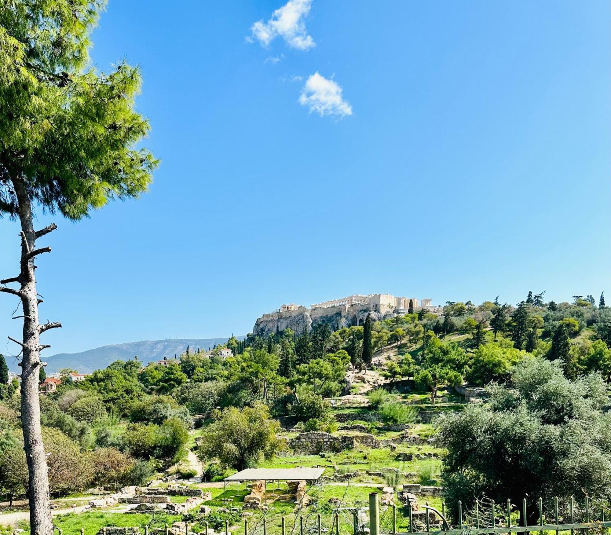 Yuna Penthouse, 100Sqm Private Rooftop Terrasse, Acropolis By Foot Athen Eksteriør bilde